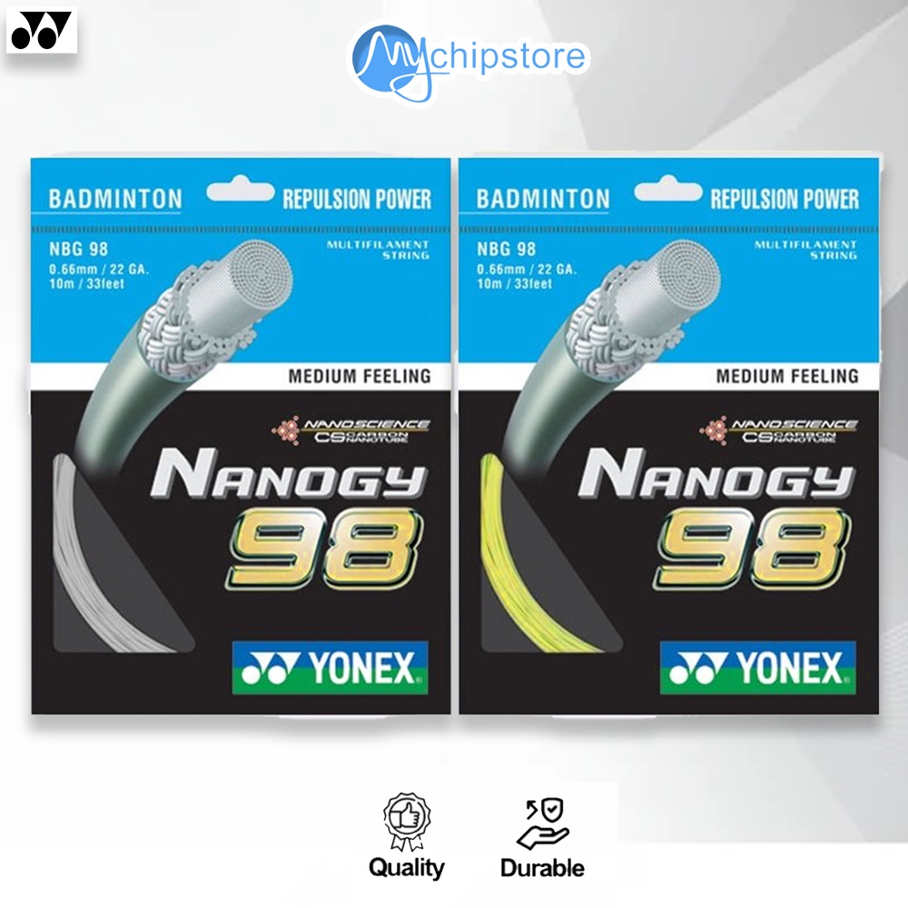 Senar Raket Badminton Berkualitas Original YONEX NANOGY 98