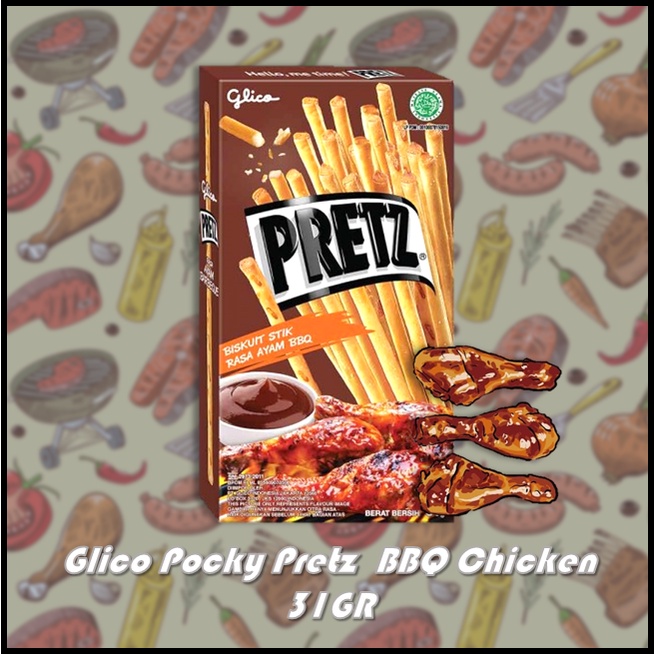 

Glico Pocky Pretz BBQ Chicken 31GR