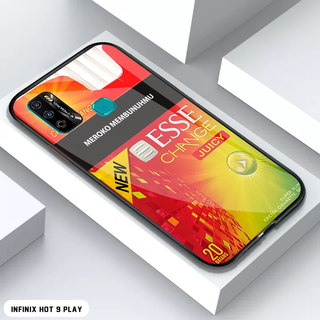 [COD]Case Infinix Hot 9 Play Casing Hp Motif Rokok 001 Aesthetic Gambar Custom Desain Kekinian Aesth