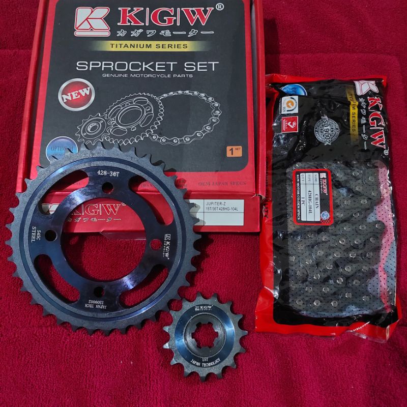 Gear Set Jupiter Z, Vega R Lama, Vega R New, Jupiter Z Burhan Kgw