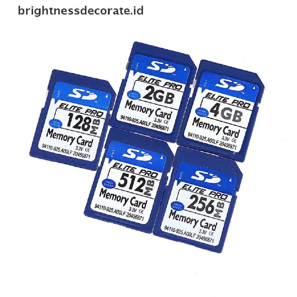 [Birth] 128mb 256MB 512MB 2GB 4GB Kartu Standar SD memory digital Aman [ID]