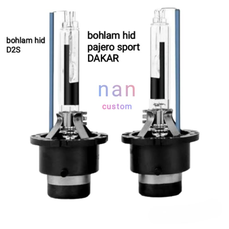 bohlam lampu hid d2s / BOHLAM LAMPU HID PAJERO SPORT DAKAR 6000K