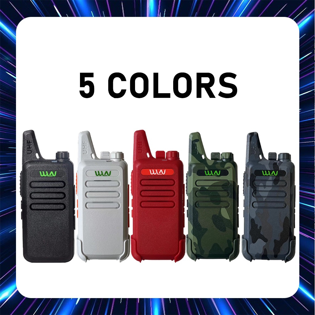 Handy Talky WLN HT UHF TWO WAY RADIO 5 Warna C1 walkie talkie 1 UNIT