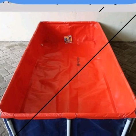 terpal kolam terpal ikan kotak 2X1X50.tebel a5,A8,12.A15,a20