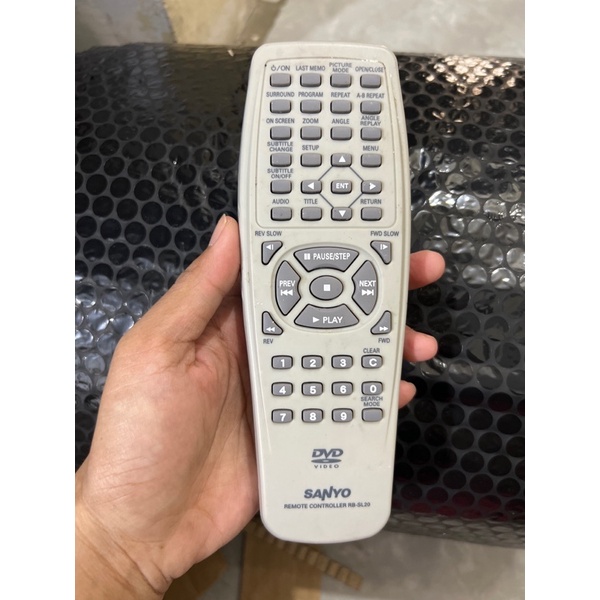 REMOTE REMOT DVD SANYO CONTROLLER RB-SL20 ORIGINAL ASLI