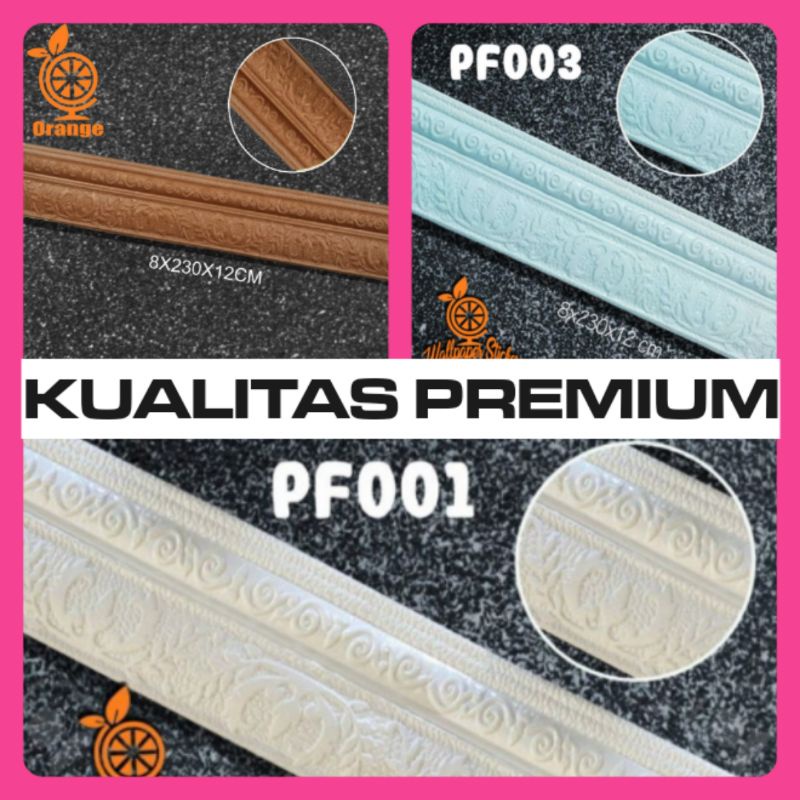 Wall Border List Wallborder Foam 3D Walpaper List Foam Stiker Dinding List Wallpaper Foam Wallpaper 