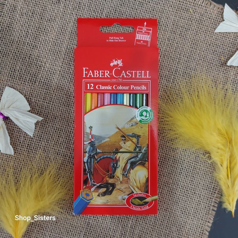 

Faber Classic Colour Pencils 12
