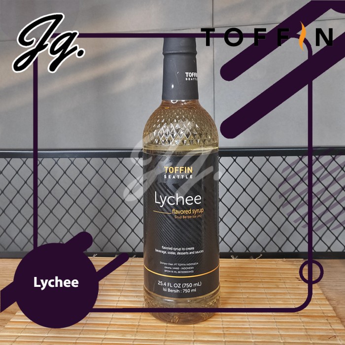 

SIRUP TOFFIN FLAVOURED SYRUP LYCHEE 750 ML