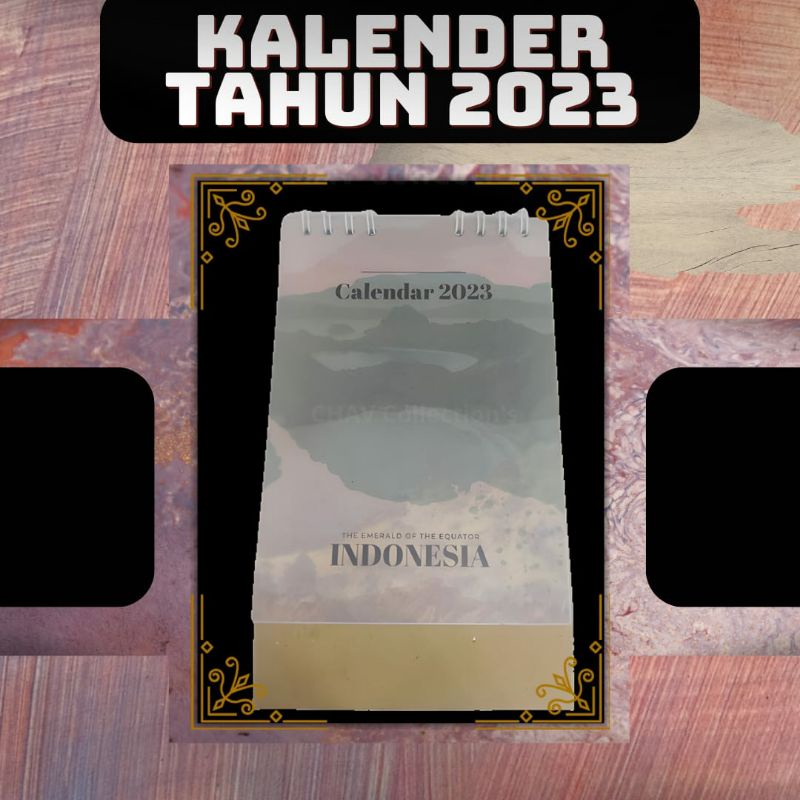 

Kalender Kecil Kalender Meja Tahun 2023