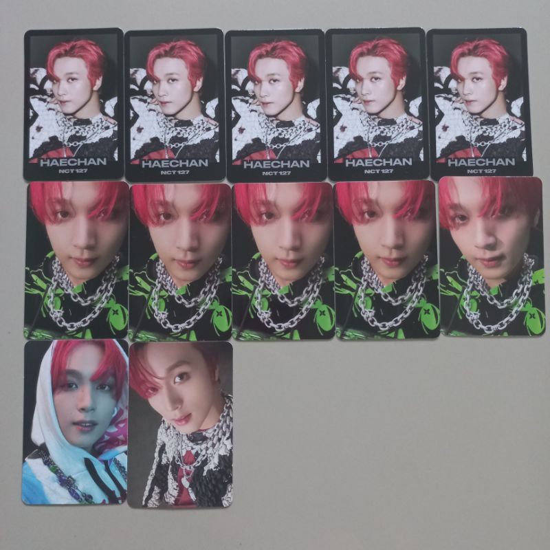 [READY STOCK] NCT 127 Haechan Photocard 2 Baddies Trading Card A B Photobook KR Ver