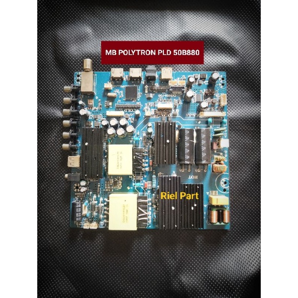 MB - MAINBOARD - MOBO MODULE MOTHERBOARD MESIN TV LED POLYTRON PLD50B880 - PLD 50B880 - PLD50B8750 -