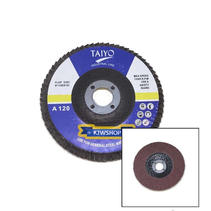 Flapdisc 4" Kertas Gosok Kipas Susun 4 Inch Amplas Gosok Gerinda 4 In 100mm Kertas Gosok Grenda Kert