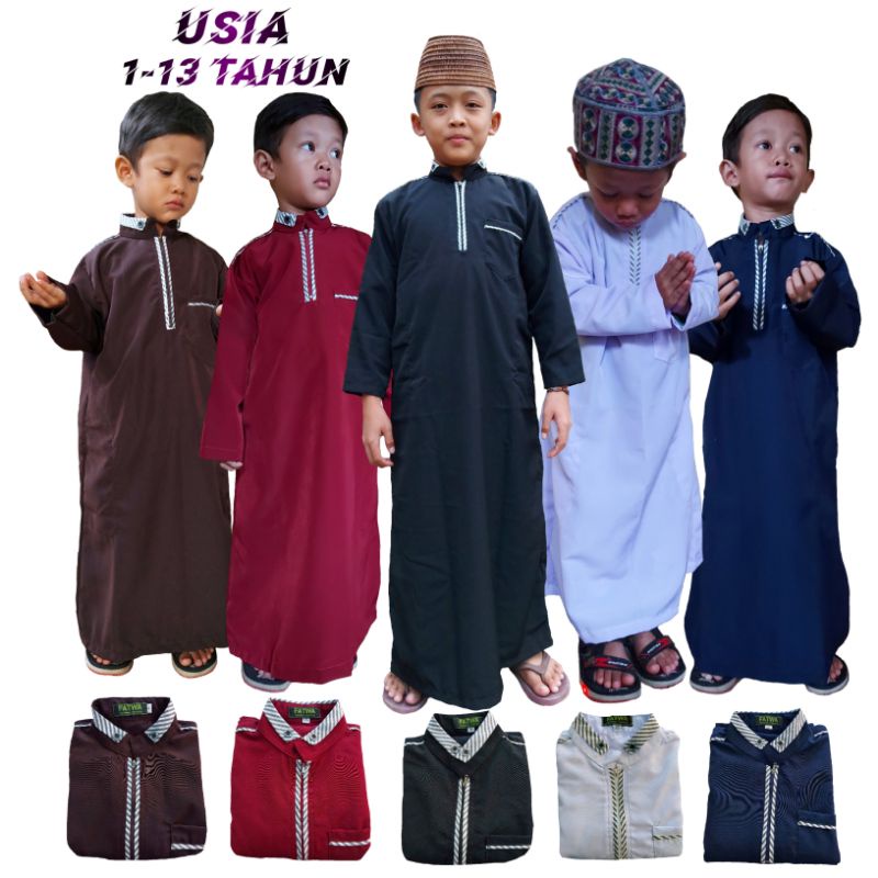 Gamis anak Jubah anak super premium harga konveksi