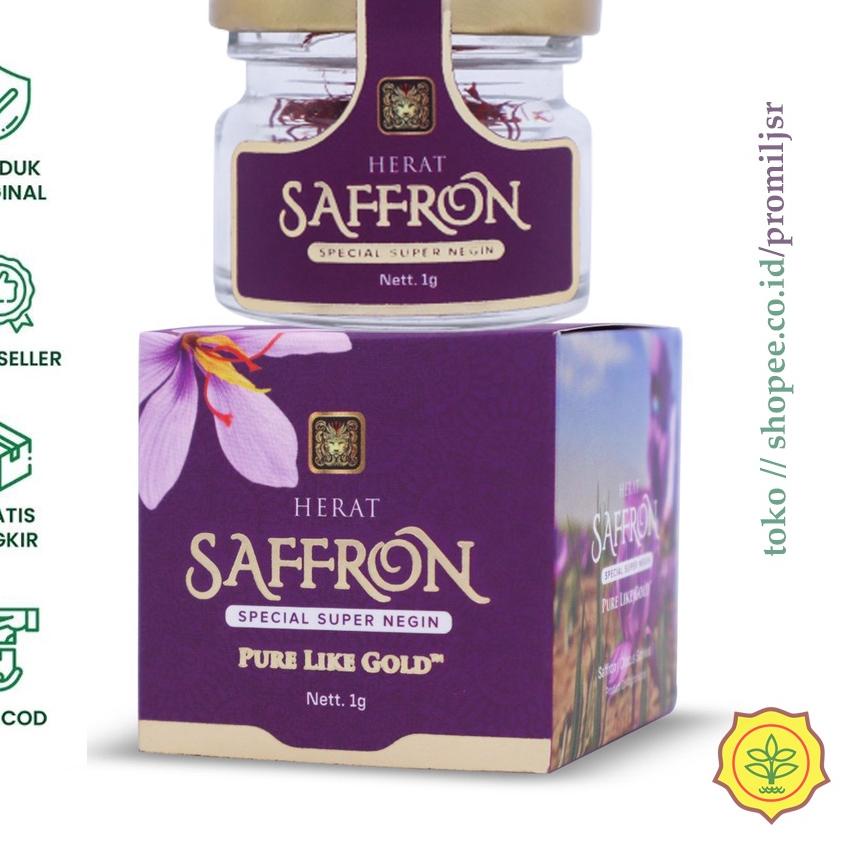

➬ GRADE A+ Saffron Safron Super Negin Original Afghanistan 1 gr ➧