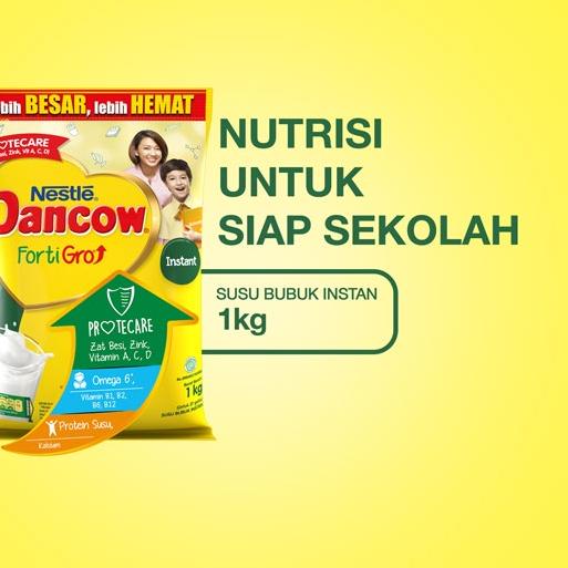 

Terbaru[HJ]-DANCOW Fortigro Susu Bubuk Susu Anak Instant Pouch 1kg