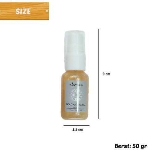 Takarai Anti Aging Serum Atasi Penuaan Dini Membantu Menjaga Kekencangan Elastisitas Kulit - 18ml Dermayu