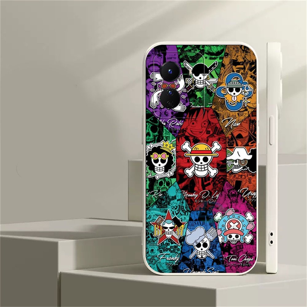IPHONE Case Kompatibel Untuk Iphone13 Pro Max IPhone11 IPhone12 6 6S 78 Plus Jepang One Piece Luffy Dan Brook Silikon Lembut Casing Ponsel Binteacase