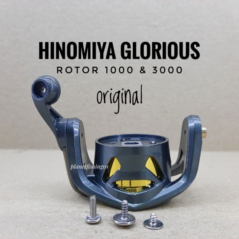 rotor hinomiya glorious 1000 3000 / rotor reel hinomiya glorious 1000 3000 / bail assy hinomiya / re