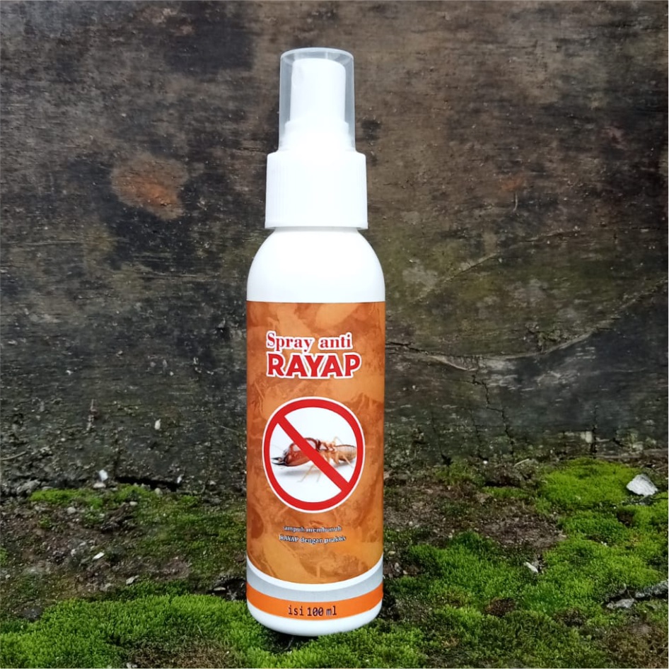 Pembasmi Rayap Kayu Tembok dan Tanah PALING AMPUH / OBAT RAYAP SEMPROT 100ml