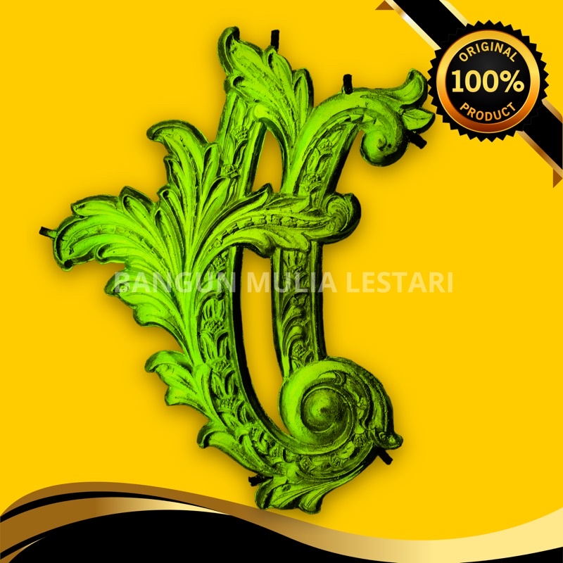 ORNAMEN PAGAR TEMPA ALUMINIUM 100%