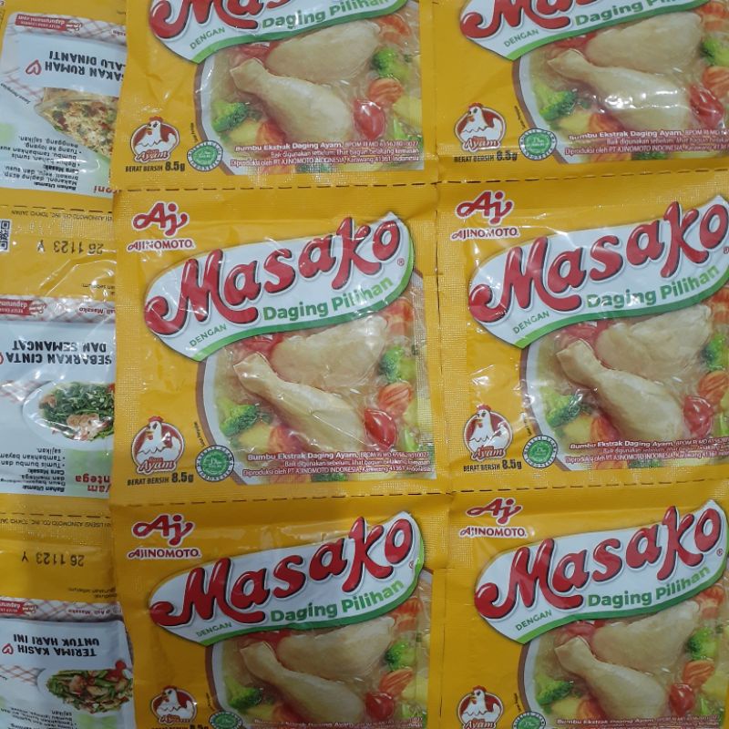 

Masako Ayam renteng isi 10 bks