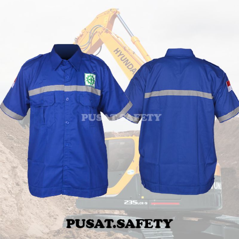 wearpack bengkel las | baju kerja safety (COD) bisa satuan
