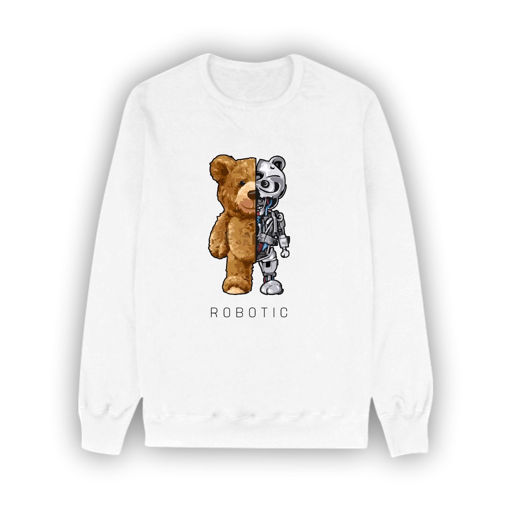 SWEATER / CREWNECK ROBOTIC BEAR / SWEATER KEREN / CREWNECK KEKINIAN / SWEATER KECE