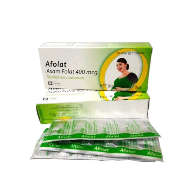 Afolat tablet / vitamin asam folat tablet