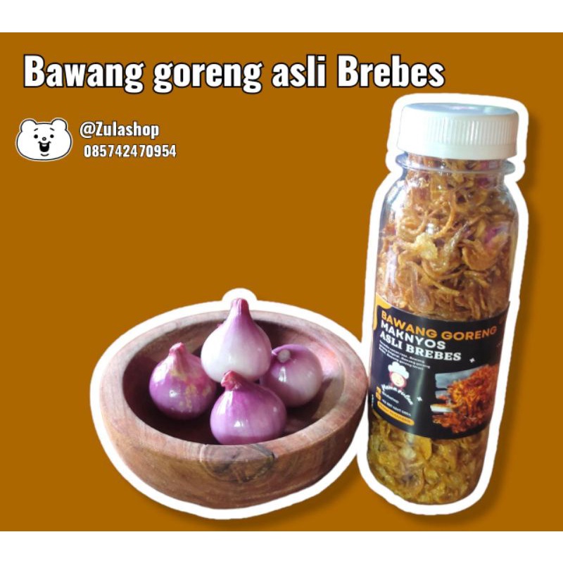 

Bawang goreng terasi Pedas dan original kemasan botol 250ml