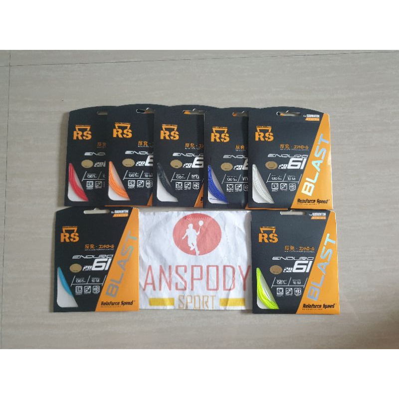 SENAR BADMINTON RS ENDURO 61 BLAST TERMASUK PASANG