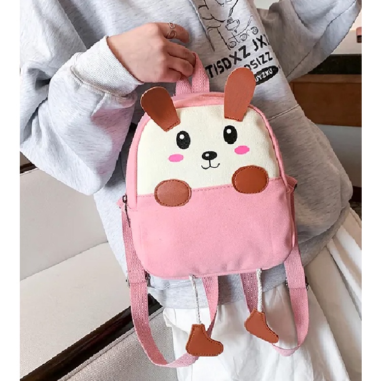 PTS - MISS PINKY  -  - CUTE CARTOON - TAS ANAK - TAS SEKOLAH RANSEL SEKOLAH ANAK CARTOON 3D