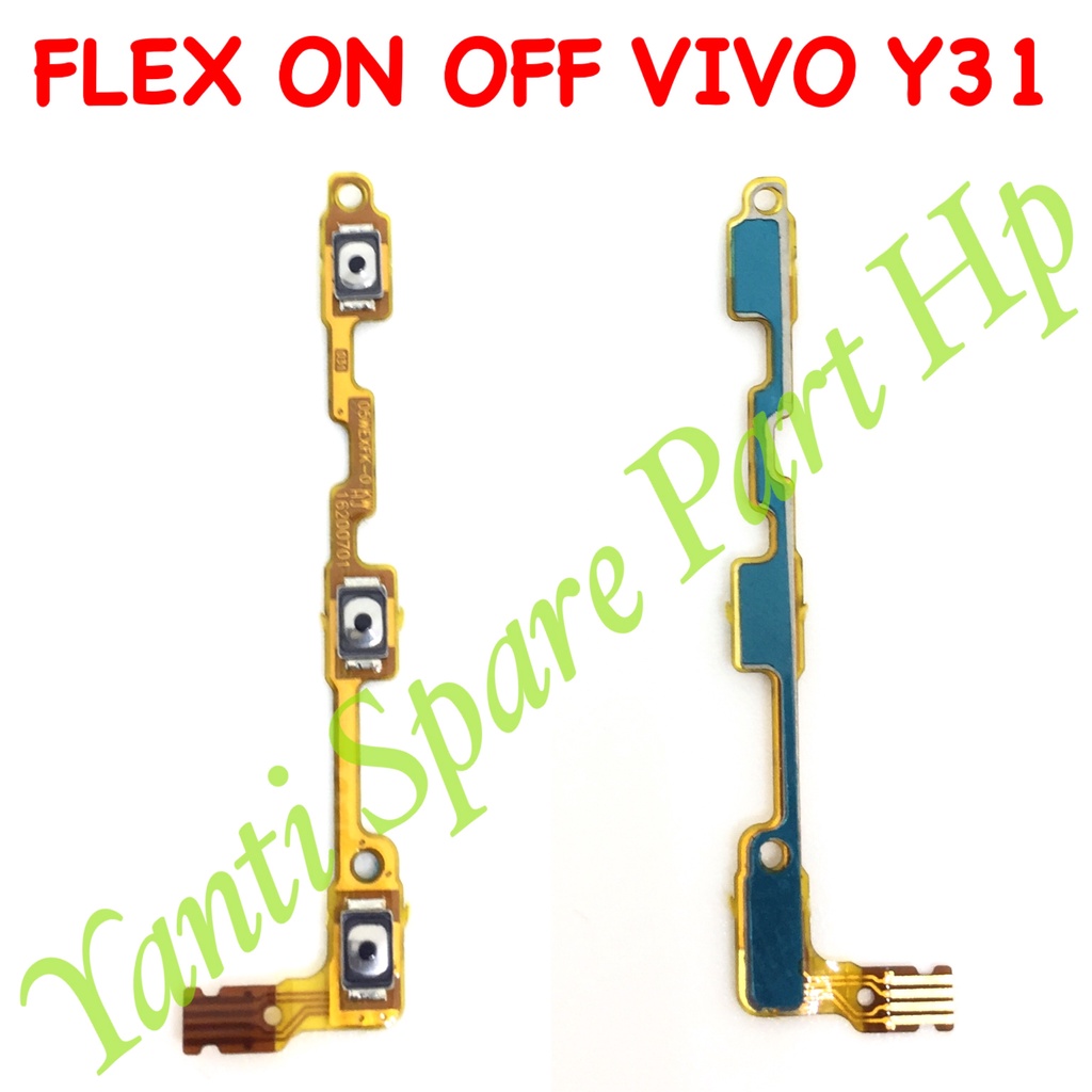 Flexible On Off Vivo Y31 Original New