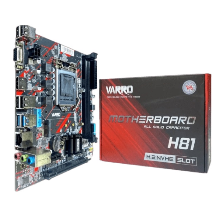 Motherboard H81 - Mainboard Baru Murah Bergaransi 1 tahun