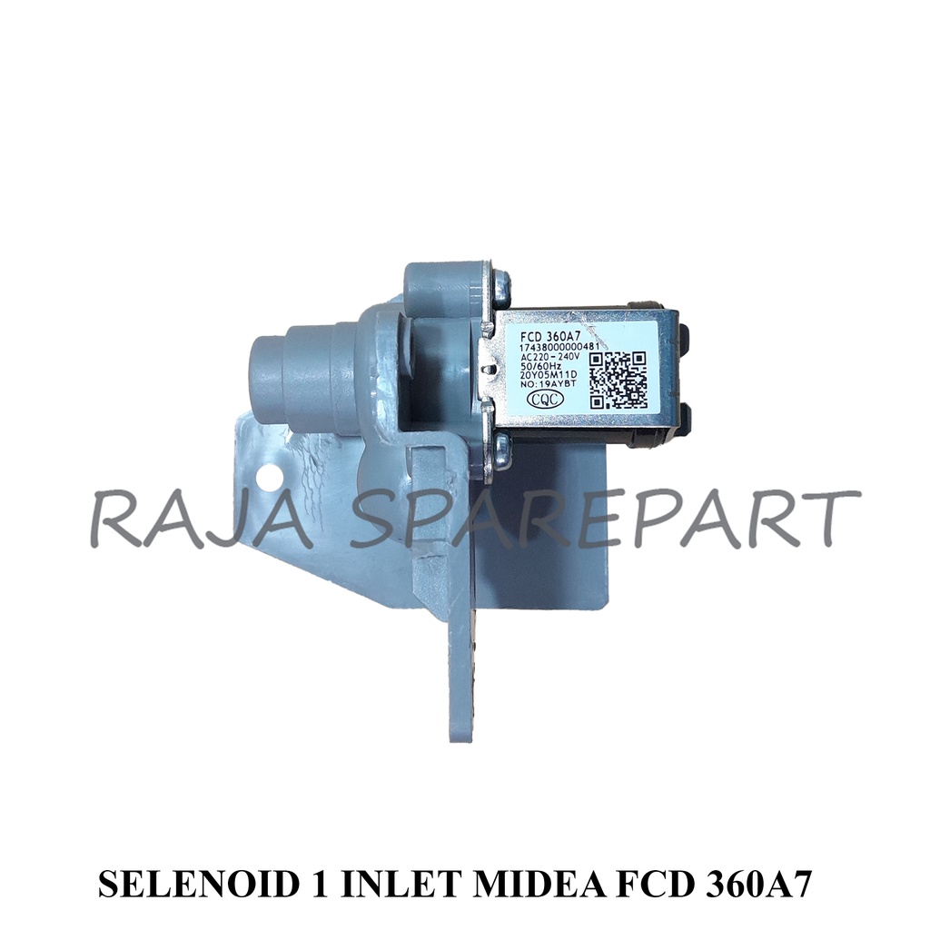 Selenoid / Water Inlet Mesin Cuci MIDEA INLET SINGLE FCD 360A7 (AC 220V)