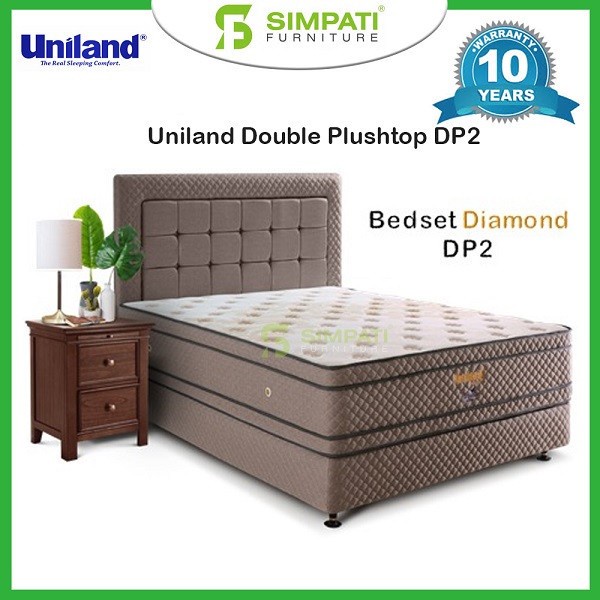 Uniland Paradise Double Plush Top Mattress Only