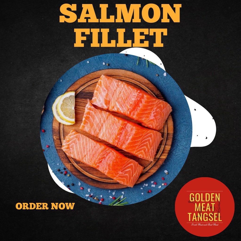 

Salmon Fillet Frozen @100gr - Tangerang Selatan