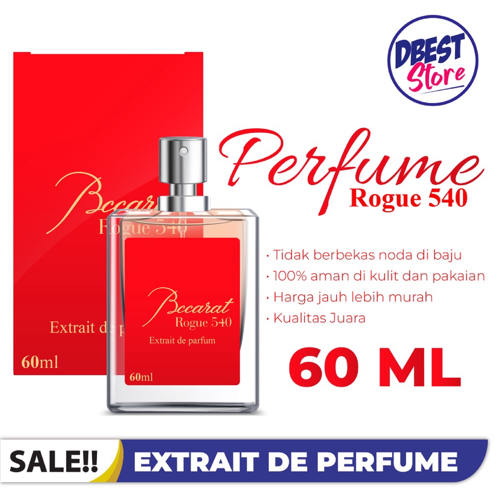 Parfum Pria Wanita Wangi Tahan Lama [60ML]