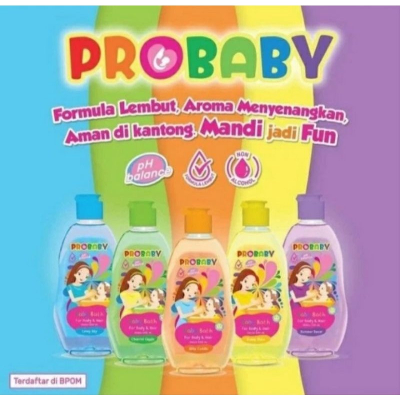 Probaby Bath 2in1 200 ml Sabun &amp; Shampoo Bayi Probaby