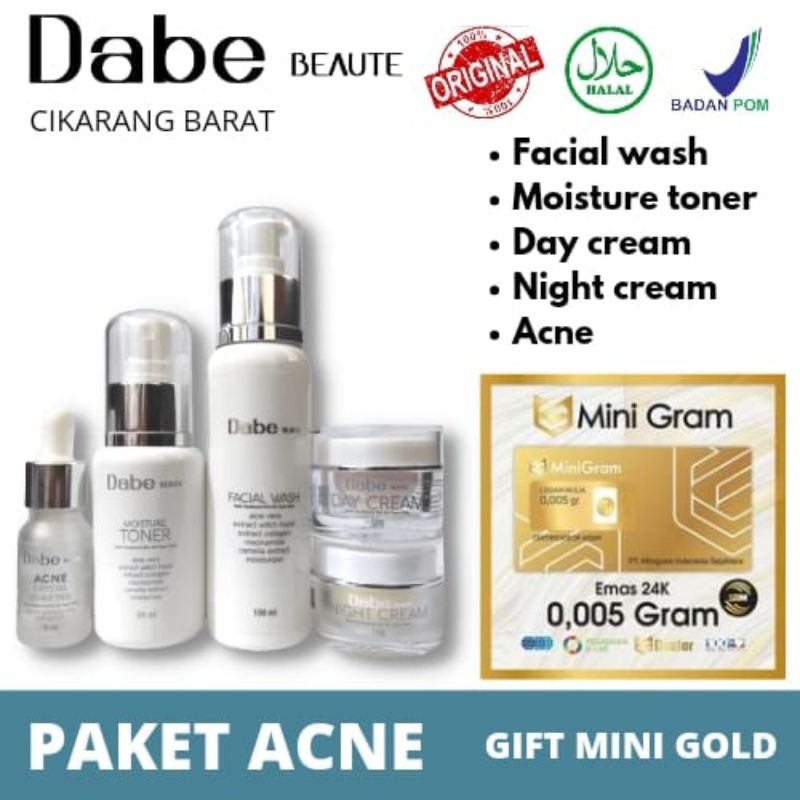 DABE BEAUTE SKINCARE PAKET ACNE