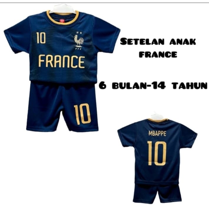 BAYAR DITEMPAT SETELAN BAJU BOLA ANAK USIA 4 SAMPAI 12 THN PIALA DUNIA 2022/2023