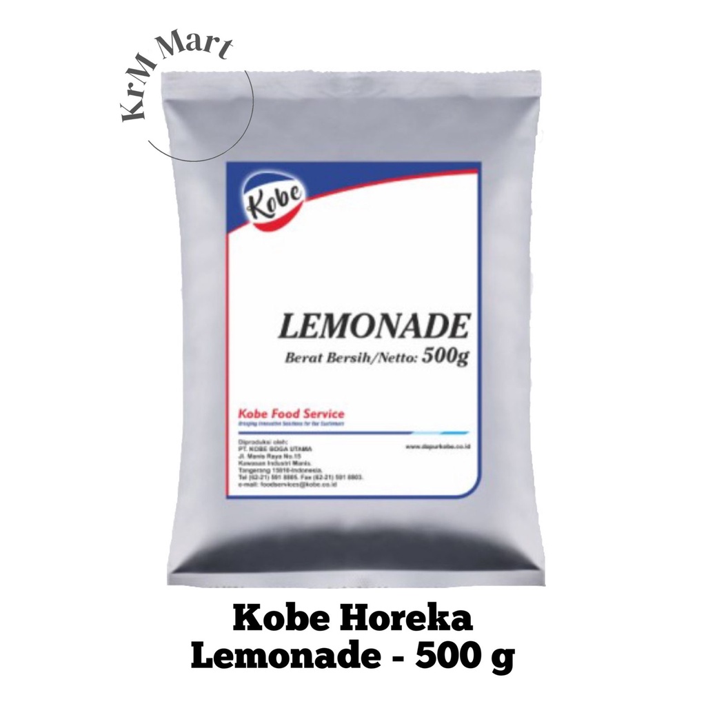 

Kobe Lemonade 500 gr 1/2 kg serbuk jeruk nipis lime lemon powder