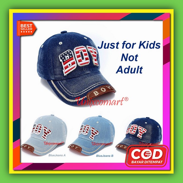 Topi Pria Import Korea Baseball Cowok Keren Distro Untuk Main Dan Nongkrong Terbaru Topi Anak Boy Ha