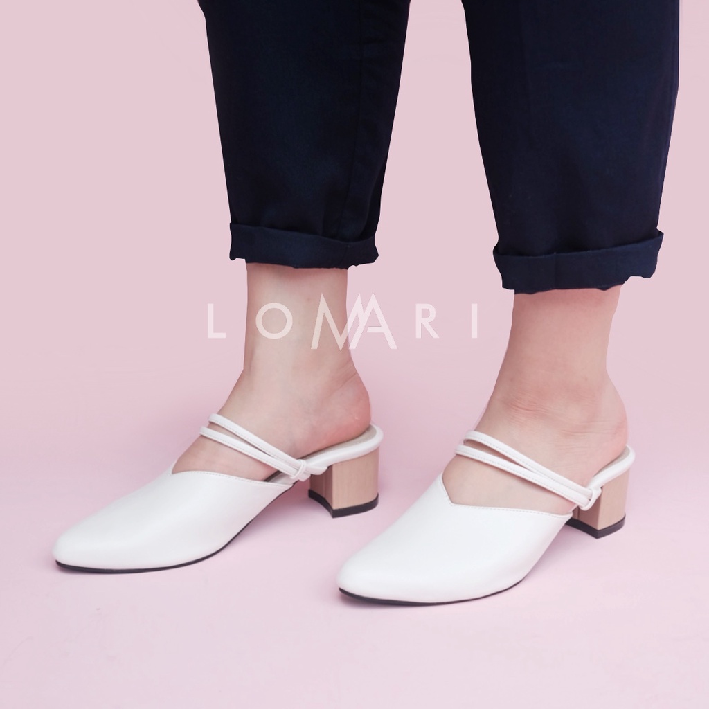 AMADINE SERIES LOMARI - Sepatu Heels Wanita