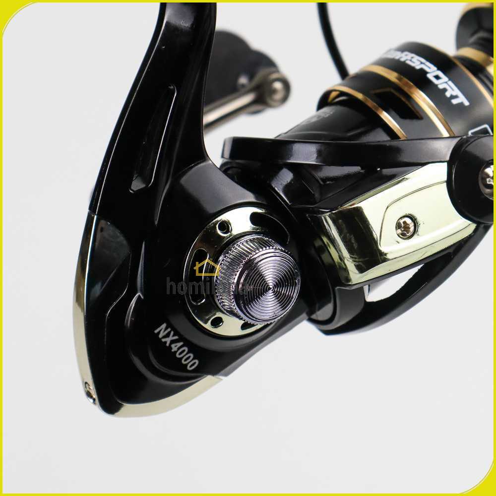 TaffSPORT Gold Sharking Metal Reel Pancing Spinning 5.2:1 - NX4000