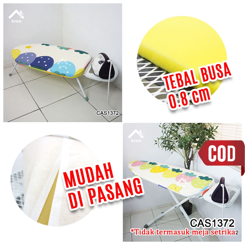 COVER MEJA SETRIKA KECIL DAN BESAR KRISBOW CAS1372( TANPA MEJA )