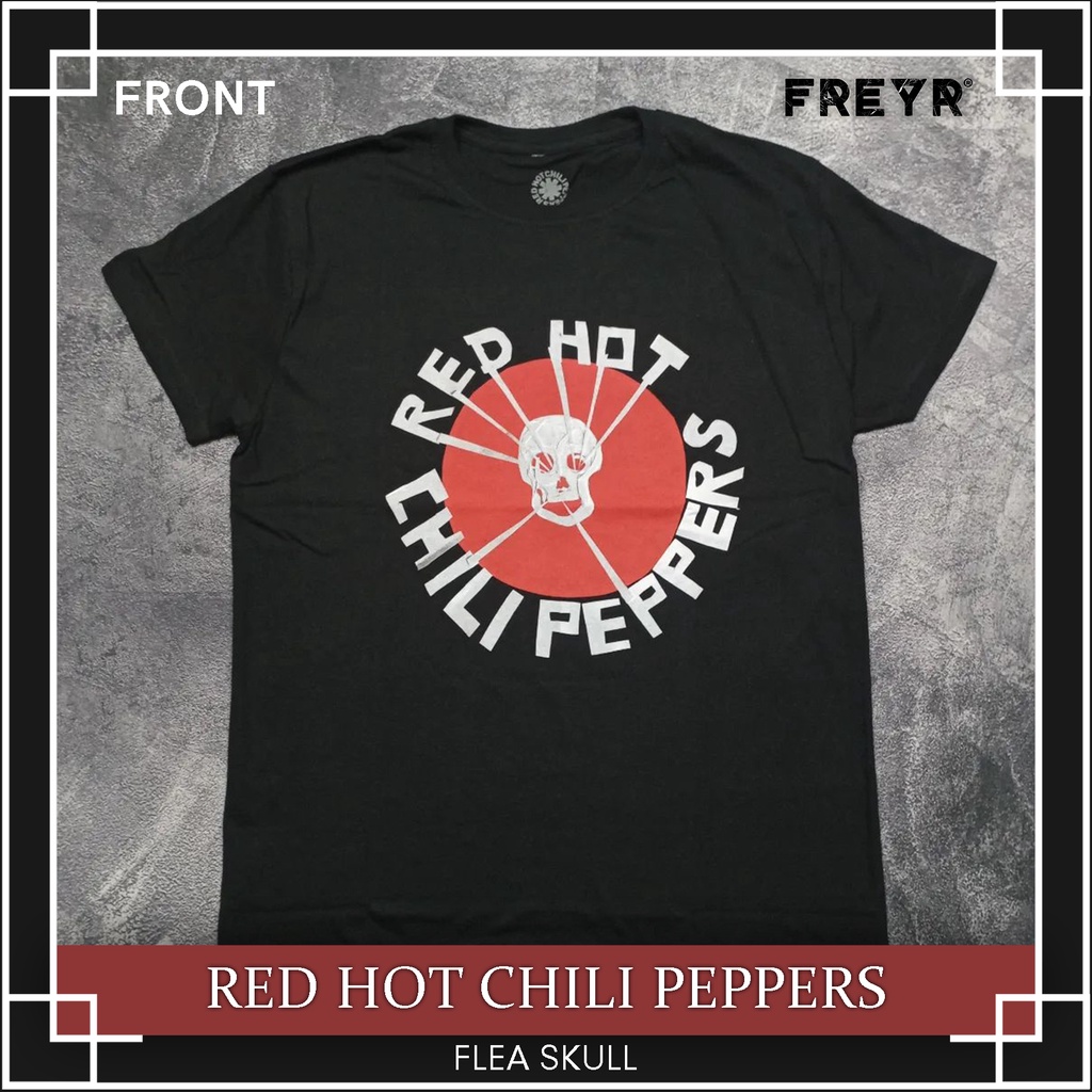 Kaos Band RHCP - Flea Skull Original