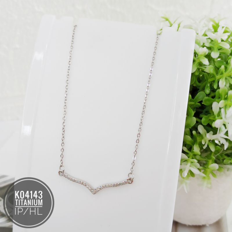 Kalung Titanium Fuji Aurel Rantai K04143