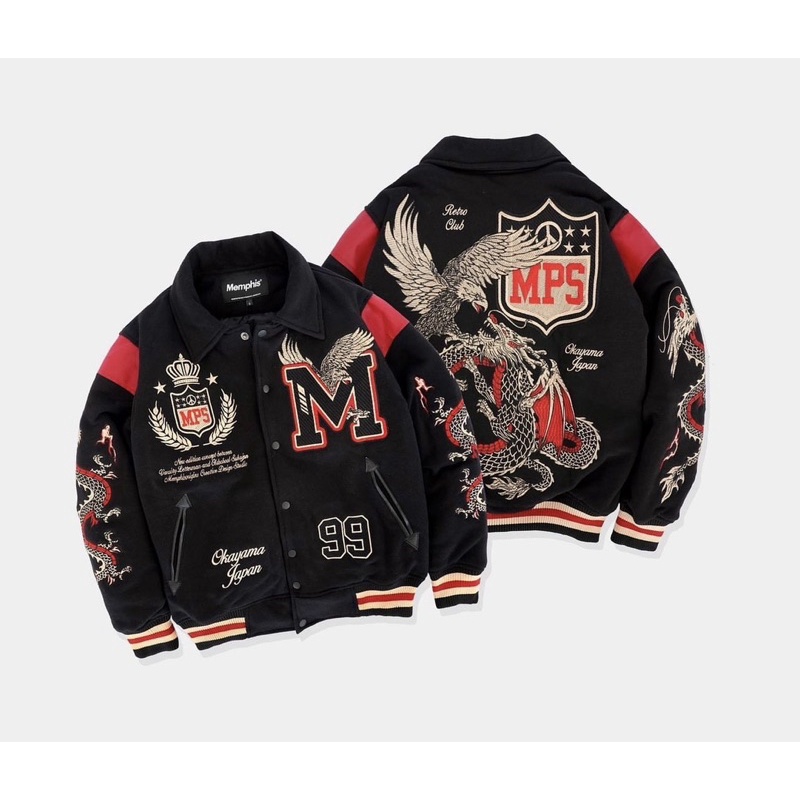 Varsiry Jacket Memphisorigins Varsity Okayama