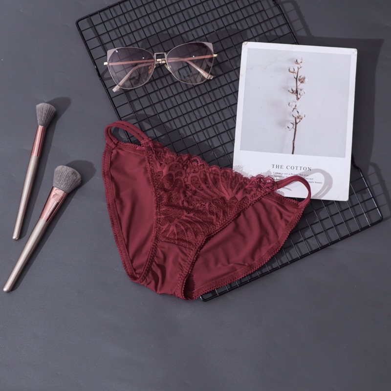 MAPPLEQUIN [KISSME] Low Waist Sexy Panties - Celana Dalam Wanita - Seamless Panties - Sexy Panties -