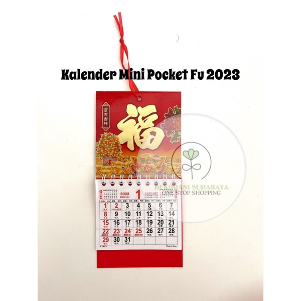 

Kalender Mini Pocket Fu 2023